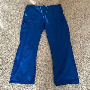 Royal blue carhartt scrub bottoms